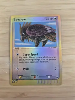 Pokemon Card Spearow 81/100 EX Sandstorm Reverse Holo Light Play - Image 1