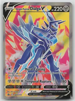 NM Origin Forme Dialga V Holofoil SWSH: Sword & Shield Promo Cards SWSH255 - Image 1