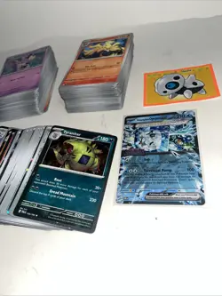 400+ Pokemon Cards Random Bulk Lot C/UC/ Rev Holo/Holo plus sticker - Image 2