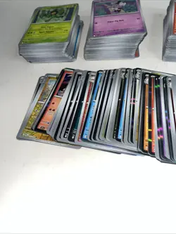 400+ Pokemon Cards Random Bulk Lot C/UC/ Rev Holo/Holo plus sticker - Image 3