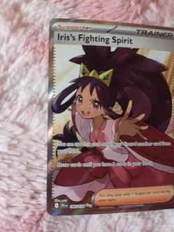 Iris's Fighting Spirit 180/159 SV09 Journey Together Ultra Rare Card Pokemon TCG - Image 2