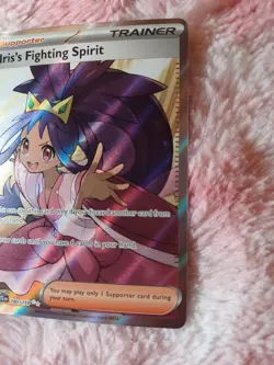 Iris's Fighting Spirit 180/159 SV09 Journey Together Ultra Rare Card Pokemon TCG - Image 3