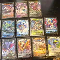 Pokemon TCG Morpeko V & Steelix V & Alakazam V Holo Card Lot English (20) - Image 2