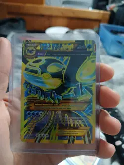 Primal Kyogre EX Shiny Full Art Holo Ultra Rare Card 96/98 XY-Ancient Origins - Image 1