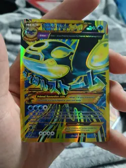 Primal Kyogre EX Shiny Full Art Holo Ultra Rare Card 96/98 XY-Ancient Origins - Image 3