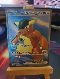 Pokemon TCG Kangaskhan EX Scarlet & Violet Holo Ultra Rare Card 190/165 NM - Image 1