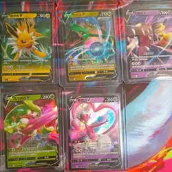 Lot of 14 Chinese V Pokemon Cards - Image 5