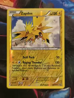 Zapdos 23/108 XY Roaring Skies Reverse Holo Rare Pokemon Card - Image 1