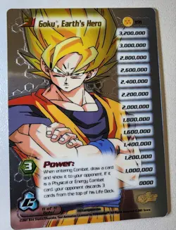 ​DBZ TCG Score Goku & Gohan 14-Card Lot - NM - High-Tech Foil #191 - Rare Cards - Image 3
