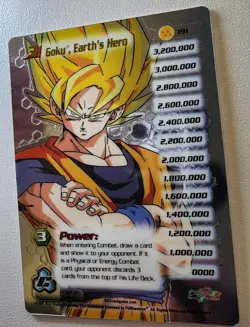 ​DBZ TCG Score Goku & Gohan 14-Card Lot - NM - High-Tech Foil #191 - Rare Cards - Image 4