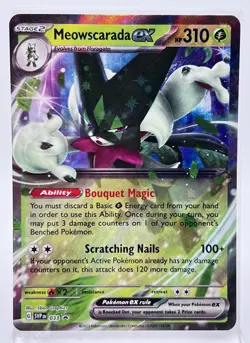 Meowscarada EX SVP 033 Pokemon Card 2023 Black Star Promo - Image 1