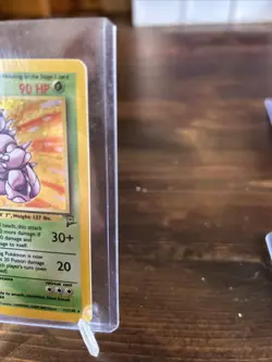 Pokemon TCG Nidoking Base Set 2 Holo Unlimited Rare Card 11/130 NM Condition - Image 2