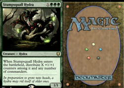 Magic the Gathering -MTG- Stumpsquall Hydra - Image 1