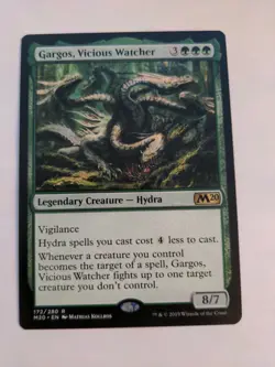 MTG 1x Gargos Vicious Watcher NM Core Set 2020 Magic The Gathering unplayed - Image 1
