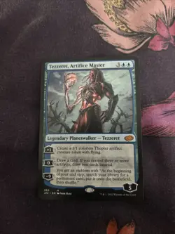 Magic: The Gathering Tezzeret, Artifice Master Planeswalker J22 NM Condition - Image 1