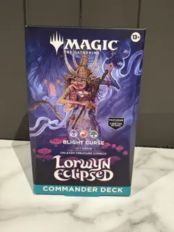 ✅Magic The Gathering - Blight Curse - Lorwyn Eclipsed Commander - IN HAND💥 - Image 1