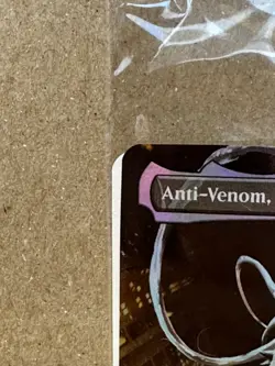 MTG Anti-Venom Horrifying Healer Borderless Foil Spider-Man Promo - free ship - Image 2