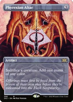 🧙Phyrexian Altar 396 R Borderless 2X2 Double Masters 2022 MTG - Image 1