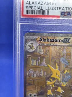 Pokemon Scarlet Violet 151 Alakazam ex 201/165 Special Illustration Rare PSA 10 - Image 3