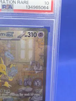 Pokemon Scarlet Violet 151 Alakazam ex 201/165 Special Illustration Rare PSA 10 - Image 4