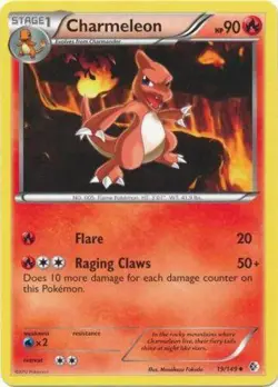 4x Moderately Played Charmeleon - 19/149 - Uncommon Pokemon Boundaries Crossed - Image 1