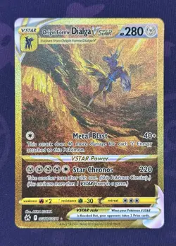 Pokemon Origin Forme Dialga VSTAR Secret Rare Holo Crown Zenith GG67/GG70 - Image 1