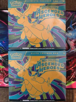 LOT OF 2 - Pokemon TCG: Ascended Heroes Elite Trainer Box - Image 1