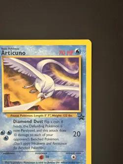 Pokemon TCG Articuno 22/53 Black Star Promo WoTC Promo - NM - Image 2