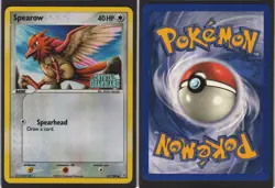 Spearow 61/100 Common Crystal Guardians Pokemon Reverse Holo Stamped NM - Image 3
