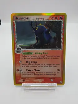 Heracross 3/101 - Pokemon EX Dragon Frontiers - Holo Rare - Image 1
