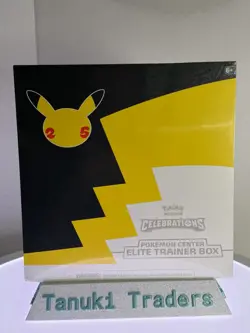 Pokemon Center 25th Anniversary Celebrations Elite Trainer Box ETB New Sealed - Image 1