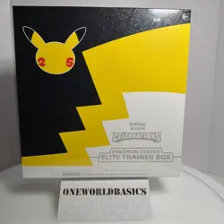 Pokemon Center 25th Anniversary Celebrations Elite Trainer Box ETB New Sealed - Image 3