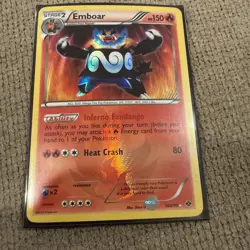 Emboar 100/99 Next Destinies Pokemon - Holo Rare 2012 - Image 1
