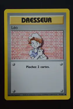 Pokemon TCG BILL 1ST EDITION FRENCH LEO Base Set 91/102 NM - Image 1