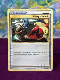 Pokemon TCG; Energy Switch - HeartGold SoulSilver 91/123 - Non holo NM - Image 1