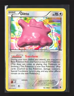 Pokemon Boundaries Crossed #108/149 Reverse Holo Rare Ditto - Image 1