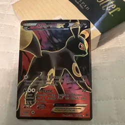 Pokemon Umbreon EX Full Art Holo Ultra Rare 119/124 Fates Collide 2016 - Image 1