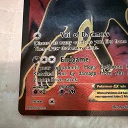 Pokemon Umbreon EX Full Art Holo Ultra Rare 119/124 Fates Collide 2016 - Image 2