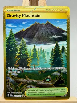 Gravity Mountain 250/191 Pokemon TCG SV08: Surging Sparks NM - Image 1