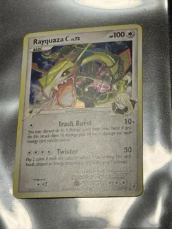 Pokemon TCG Rayquaza Lv. X Promo Holo Pokemon Promos Holo Cracked Ice Version - Image 2