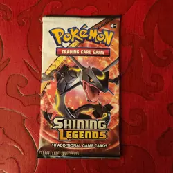 SM Shining Legends 4 Booster Pack Art Empty Display 2017 Pokemon Rayquaza Mew - Image 3