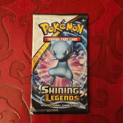 SM Shining Legends 4 Booster Pack Art Empty Display 2017 Pokemon Rayquaza Mew - Image 5