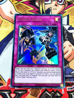 S-Force Chase liov-en077 1st Edition (NM+) Ultra Rare Yu-Gi-Oh! - Image 1