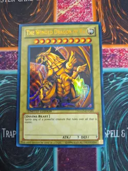 Yu-Gi-Oh! The Winged Dragon of Ra YGLD-ENG03 Limited Ultra Rare Near Mint b2/ - Image 1