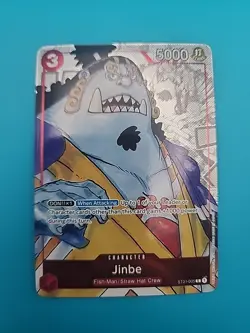 Jinbe - ST01-005 (Alternate Art) ST01-005 One Piece Promotion Cards Foil - Image 1