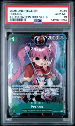 2025 One Piece Promos 034 Perona Illustration Box Vol 4 - Image 1