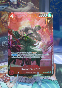 Roronoa Zoro - ST21-015 Parallel - Starter Deck EX - One Piece TCG English PROMO - Image 1