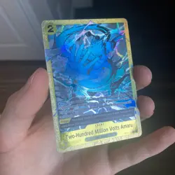 Two-Hundred Million Volts Amaru (Alternate Art) OP05-115 PRB nm - Image 2