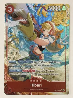Hibari (Alternate Art) EB03-008 Extra Booster: One Piece Heroines Edition Foil - Image 1