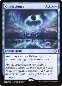 MTG English Omniscience NM Foil Promos: Judge - Image 1